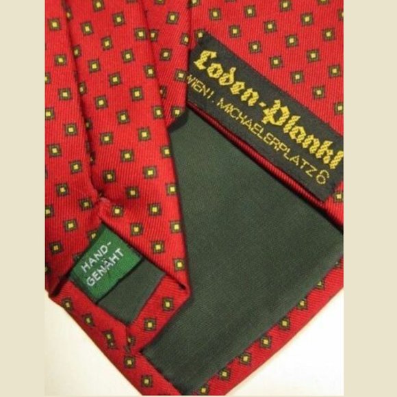 Phoenix Tie from Loden-Plankl Vienna German Luxury Tie Handmade Knize Zum Jockey - Picture 5 of 6